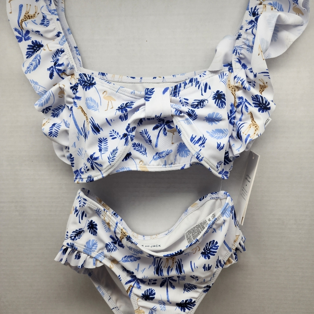 Girls Jane and Jack 2 pc swimsuit NWT size 6